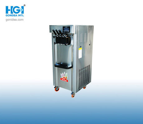 Мороженое Gonidea автоматическое мягкое делая машину для дела 3.3KW 36L/h