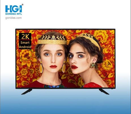 СИД LCD 50 экран телевидений полным 1080P HD дюйма умным закаленный цветом