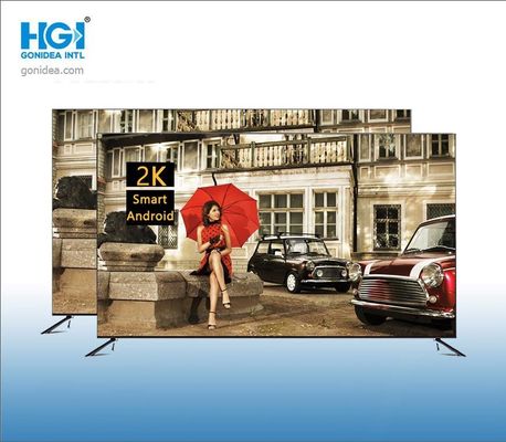 ТВ СИД голубого плоского экрана 4K ТВ СИД зуба умное 65 дюймов